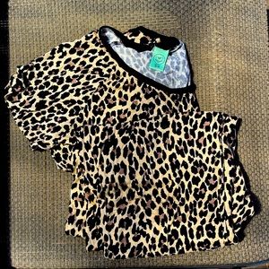 ✨3 for $15✨ Cheetah Print Pajama Set
